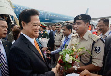 Prime Minister Nguyen Tan Dung visits India’s Bihar state
